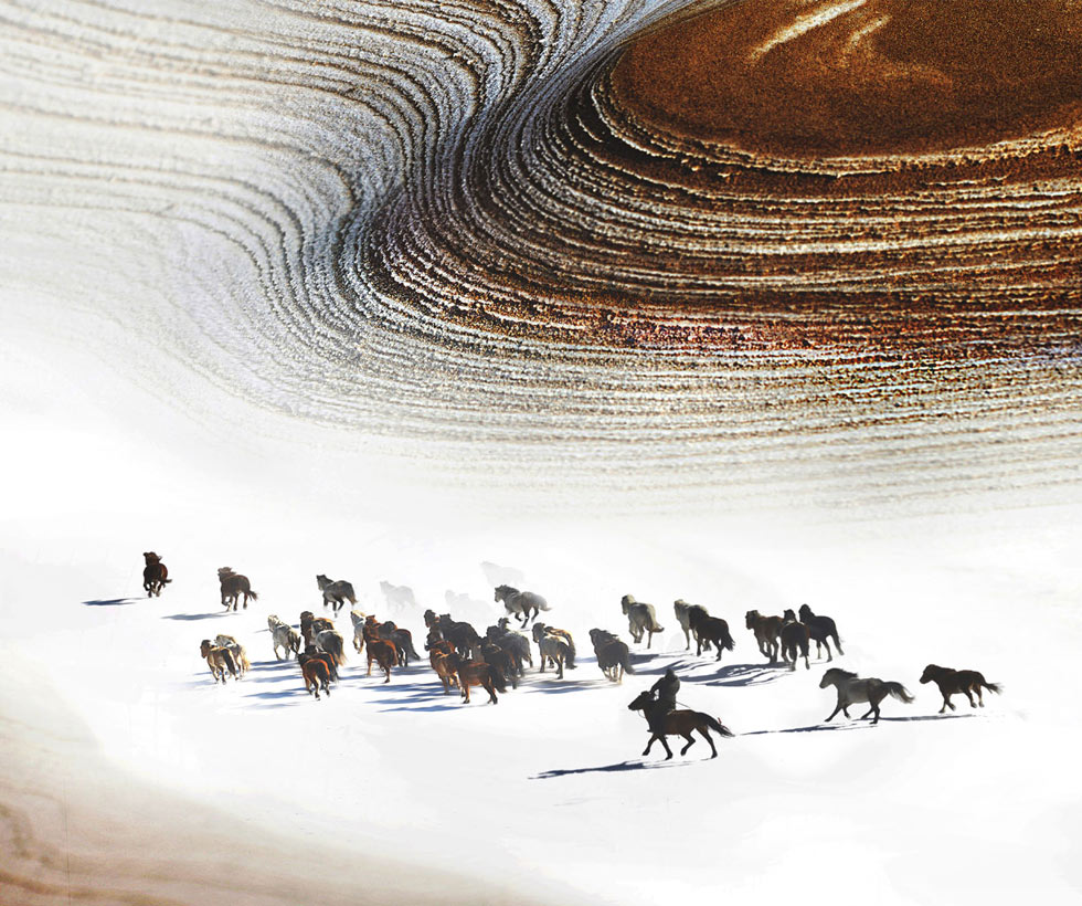 Zhu Yanqin - Through the snow Valley