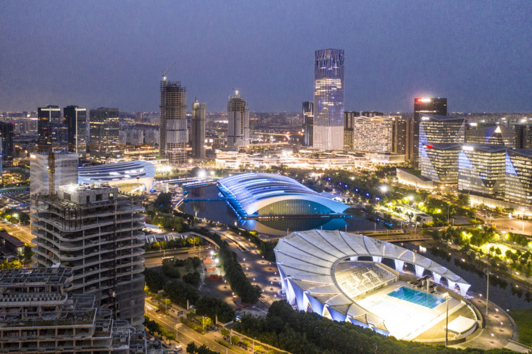Xia_Shangzhi - Overlooking the Oriental Sports Center