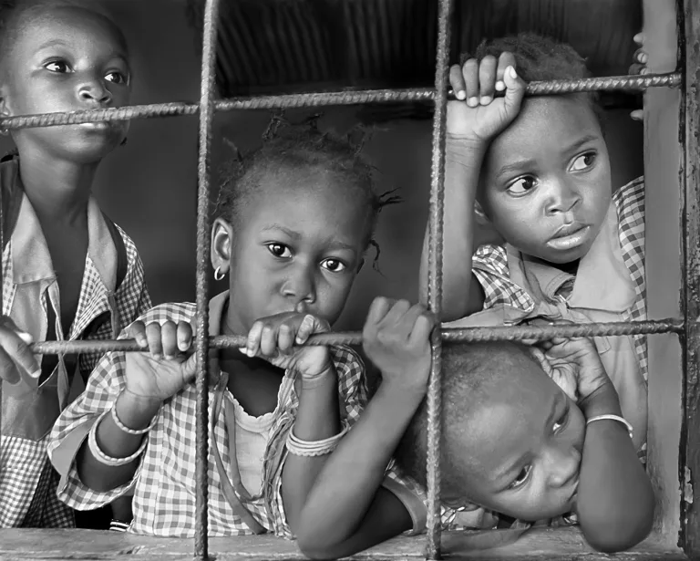 Margaret Salisbury - 02 Children Looking out