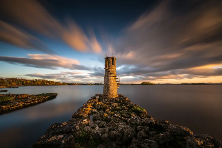 Ryszard Lomnicki - Ballycurrin Lighthouse Ireland Ryszard Lomnicki
