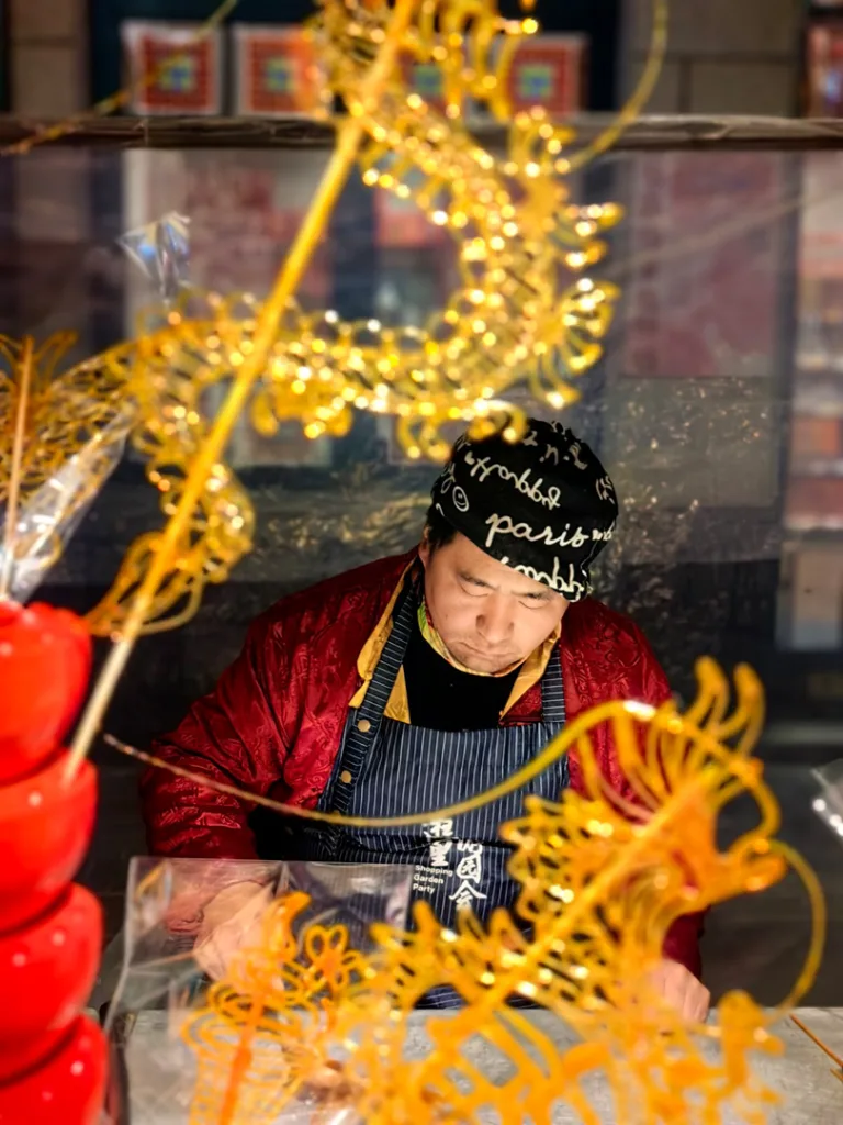 Tang Shumei - 非遗——糖画 Intangible Culture Heritage：Sugar Painting