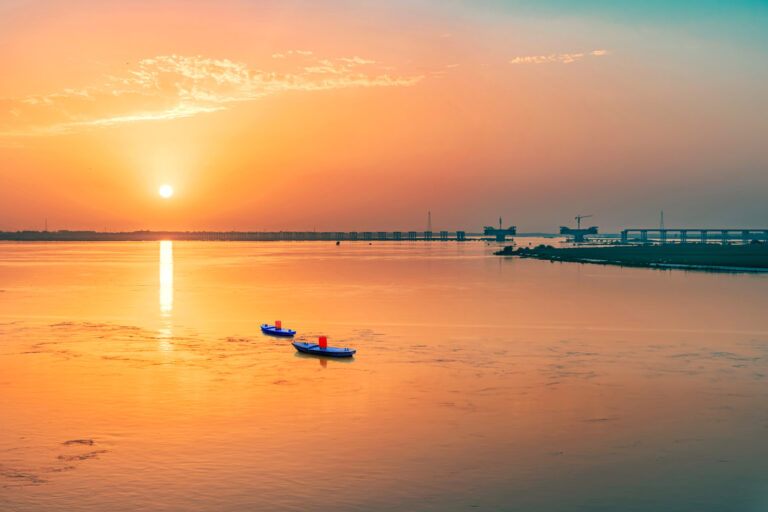 Shi-Changguo - 2.-River-at-Sunset